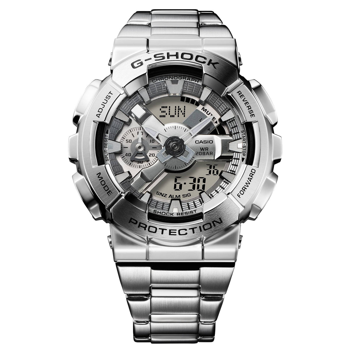 GM-110 Reloj G-Shock de hombre correa de metal