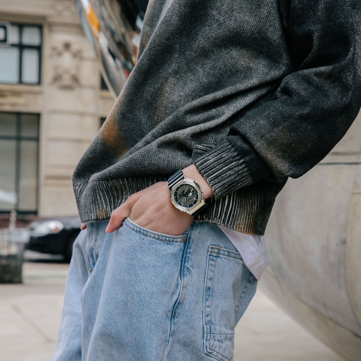 GM-2100 Reloj G-shock para caballero pulsera de caucho