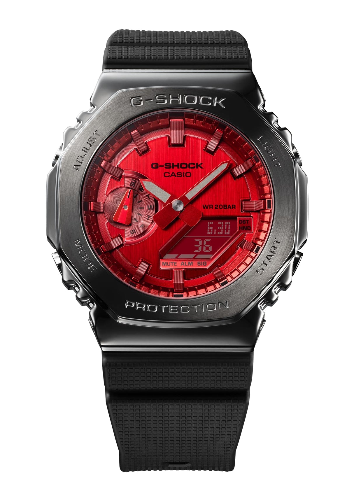 GM-2100 Reloj G-shock para caballero pulsera de caucho