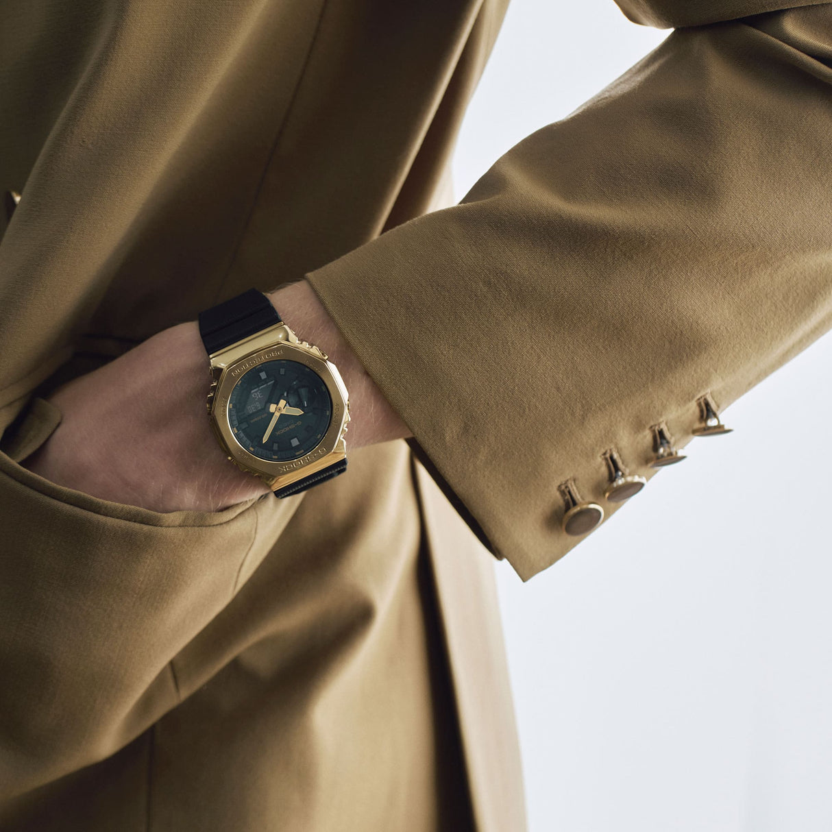 GM-2100 Reloj G-shock para caballero pulsera de caucho