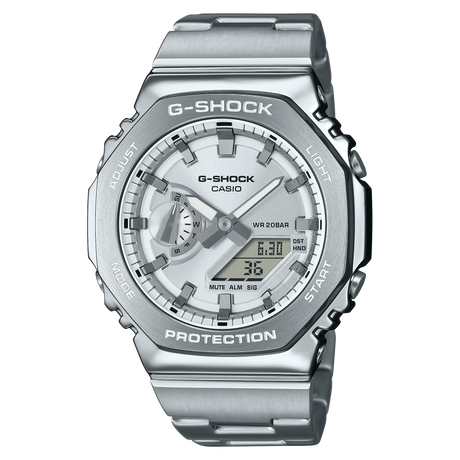 GM-2110D Reloj G-Shock para caballero pulsera de metal