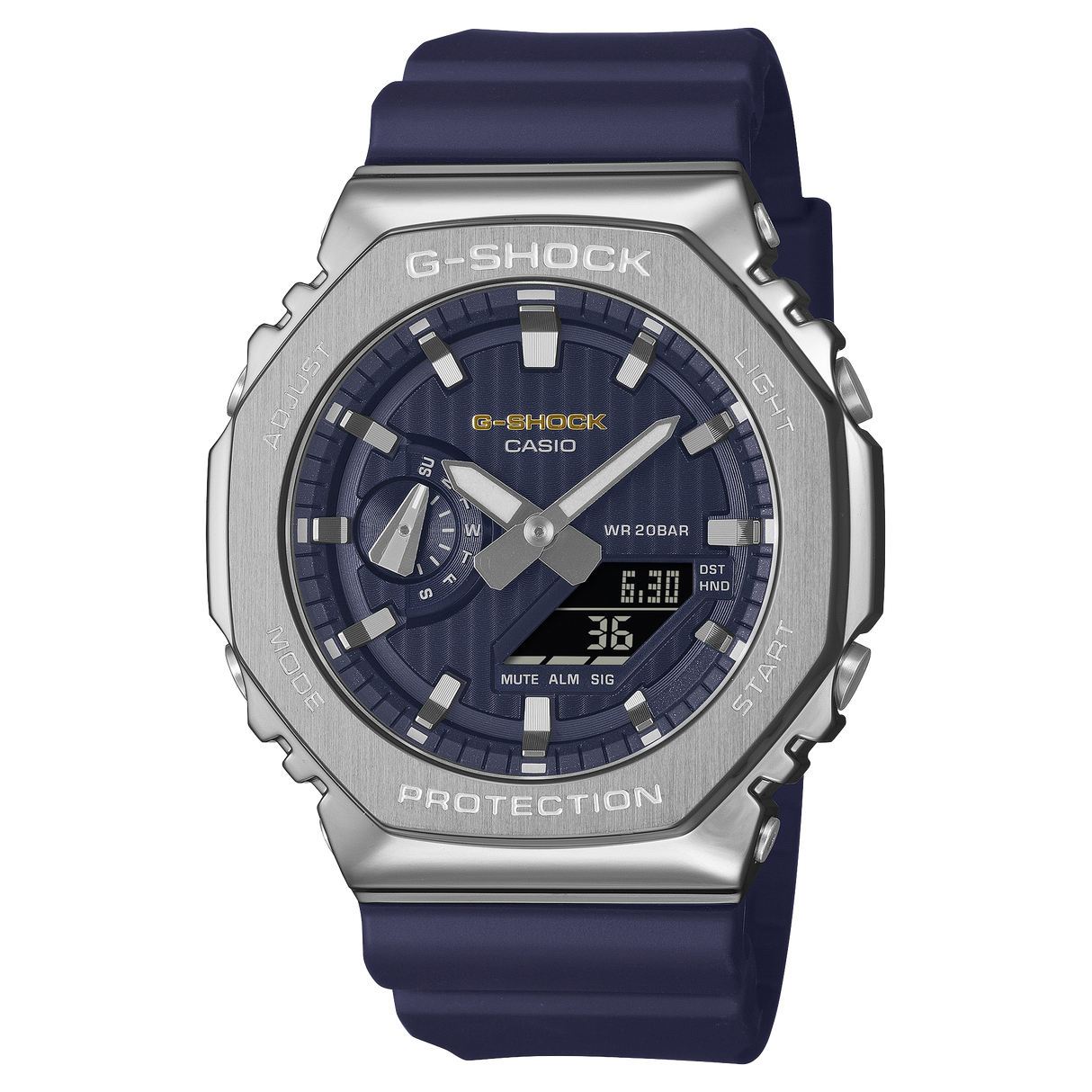 GM-2110SH Reloj G-Shock de hombre pulsera de caucho