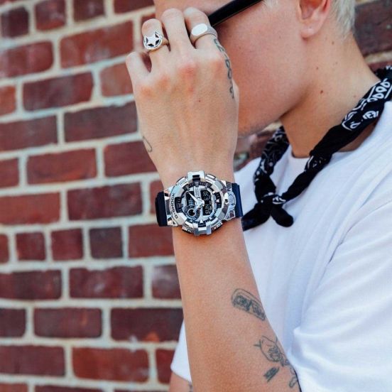 GM-700 Reloj G-Shock de hombre banda de caucho