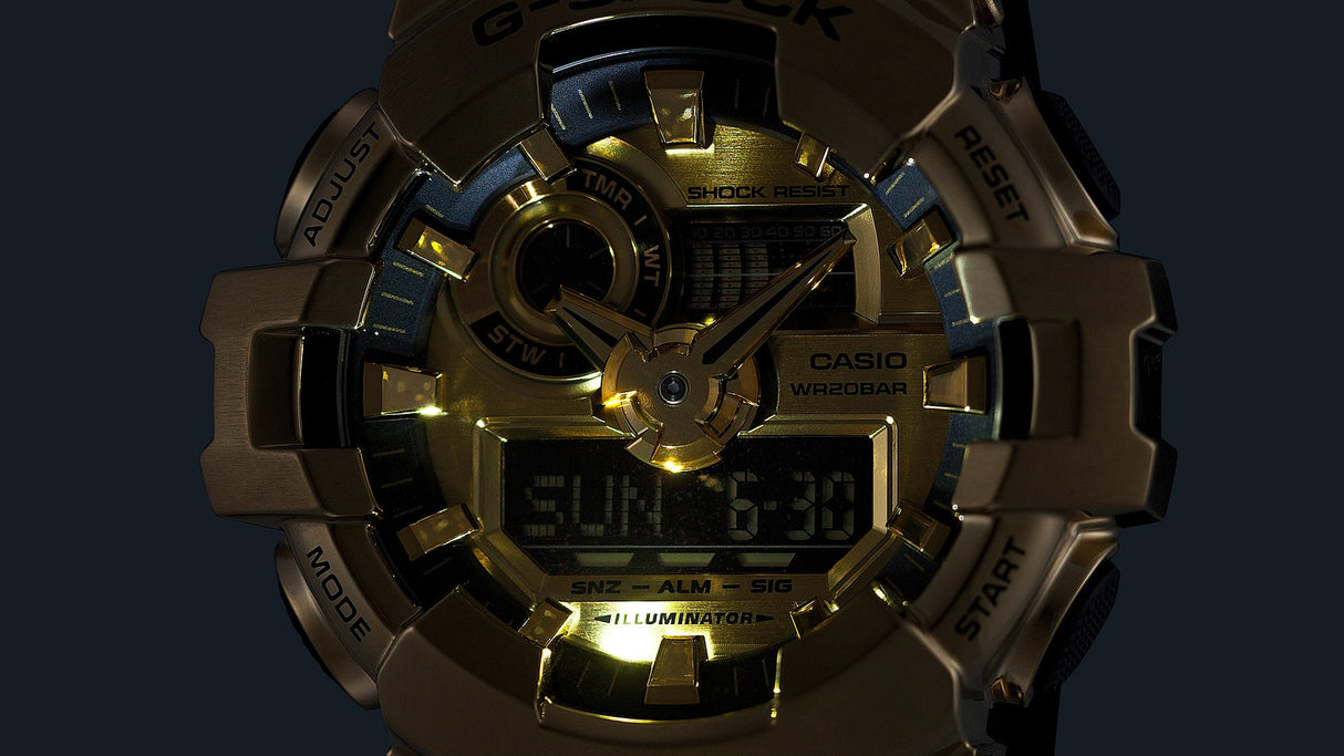 GM-700 Reloj G-Shock de hombre banda de caucho