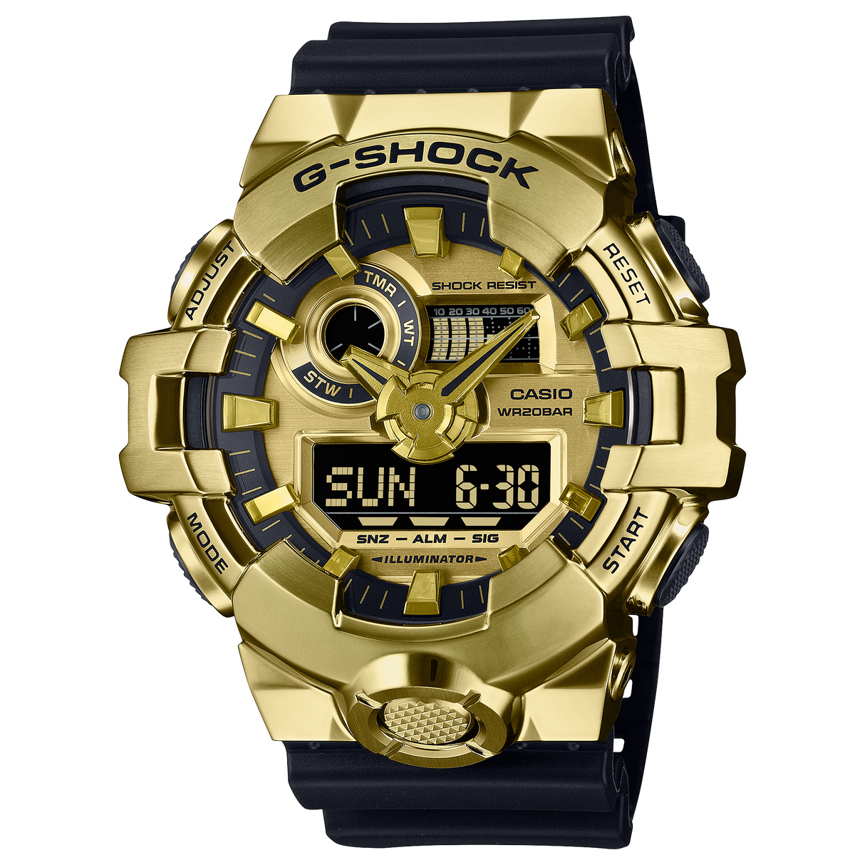 GM-700 Reloj G-Shock de hombre banda de caucho