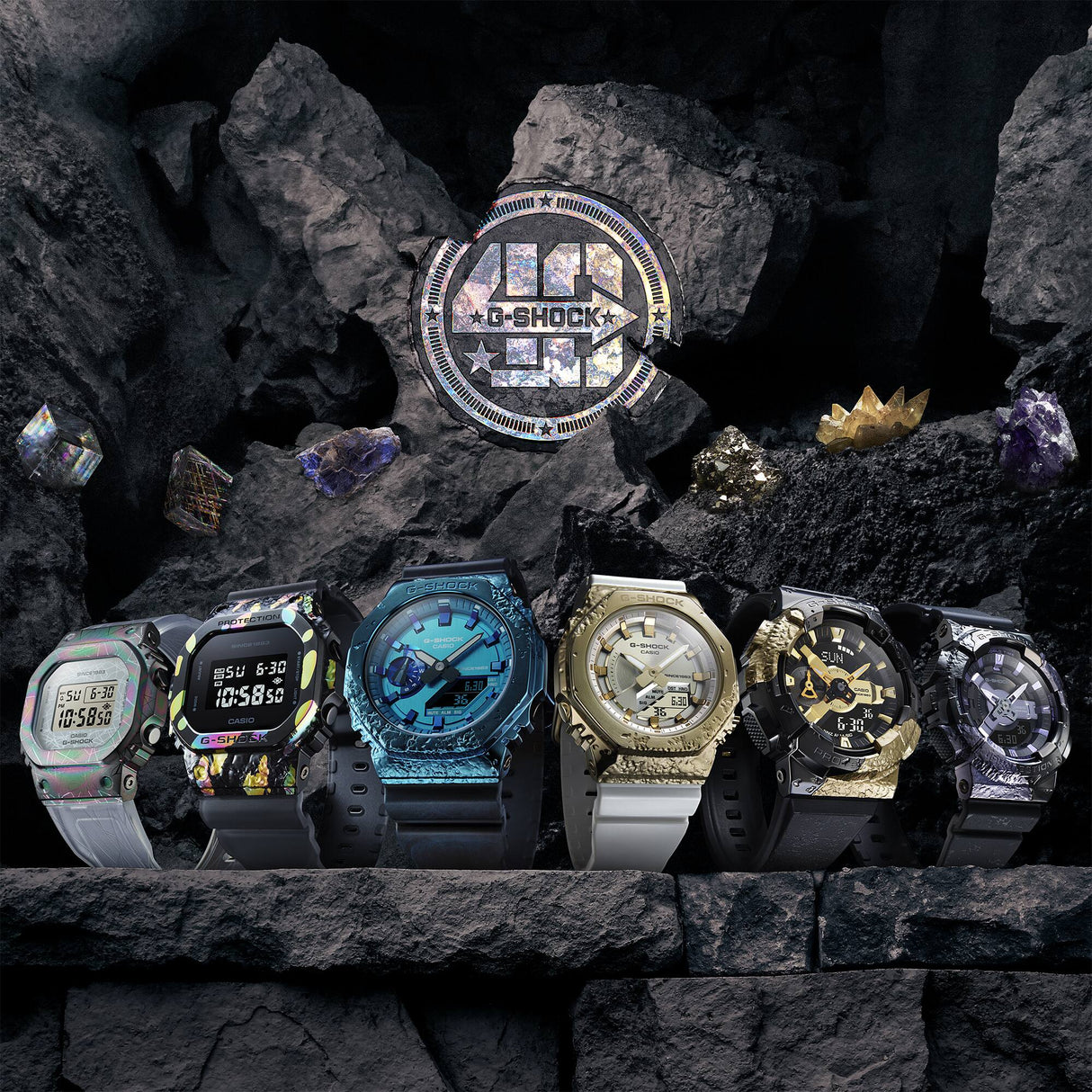 GM-S114 Reloj G-Shock de dama pulsera de caucho