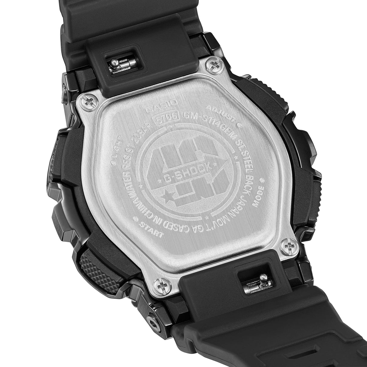 GM-S114 Reloj G-Shock de dama pulsera de caucho