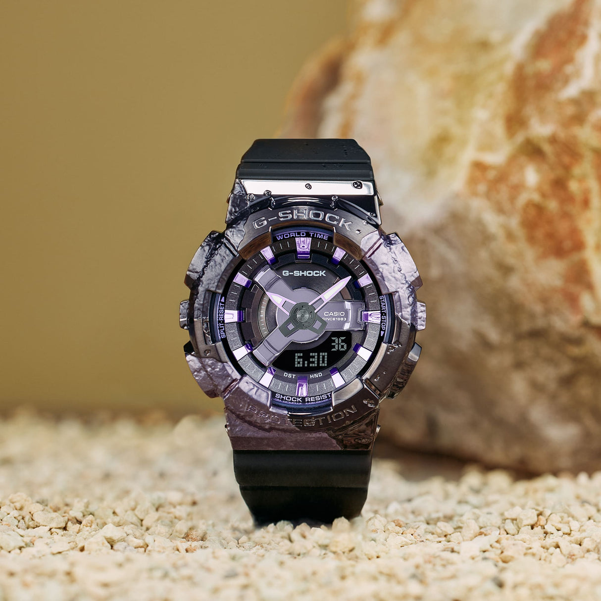 GM-S114 Reloj G-Shock de dama pulsera de caucho