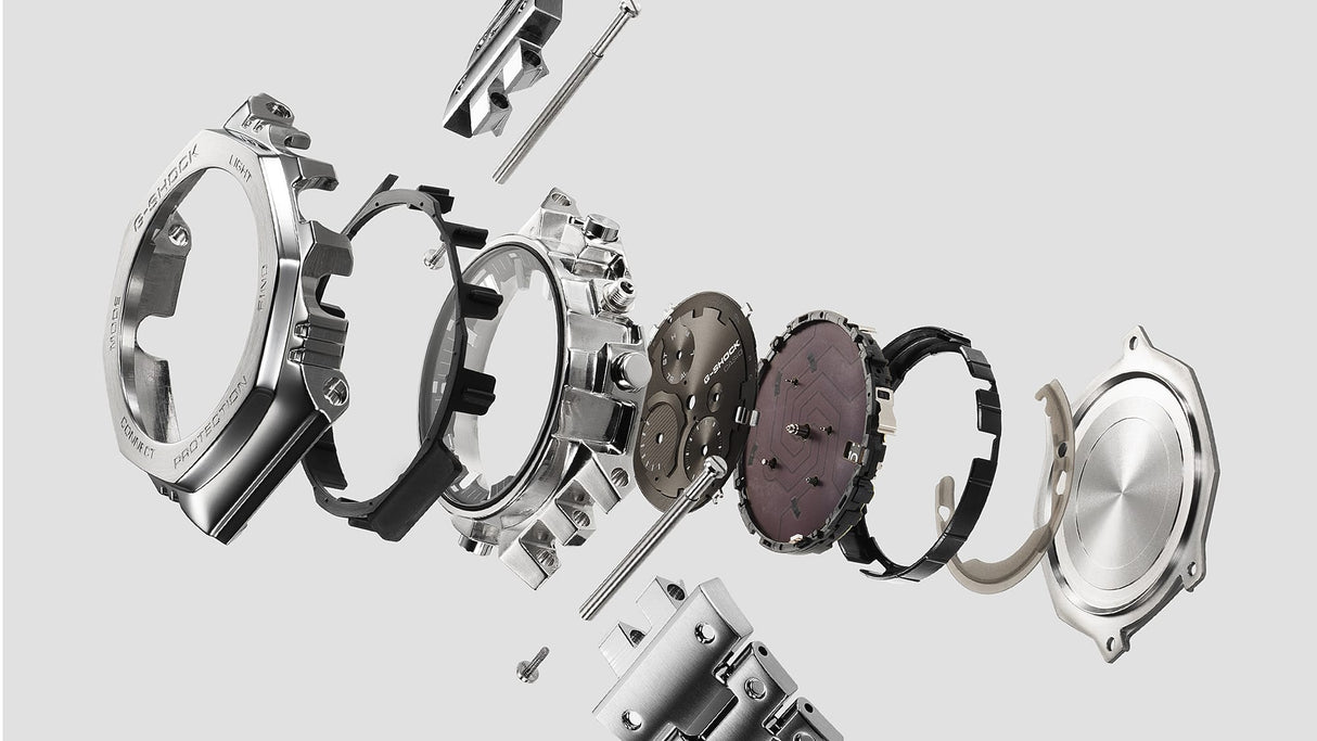 GMC-B2100 Reloj G-Shock de hombre correa de metal Bluetooth