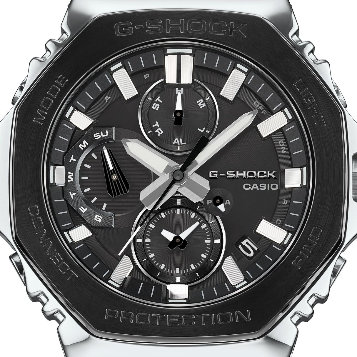 GMC-B2100 Reloj G-Shock de hombre correa de metal Bluetooth