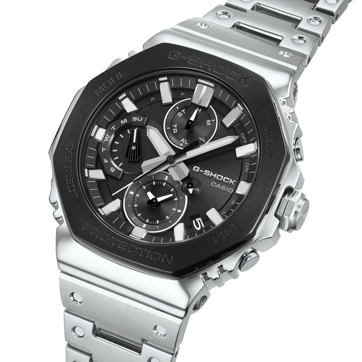 GMC-B2100 Reloj G-Shock de hombre correa de metal Bluetooth