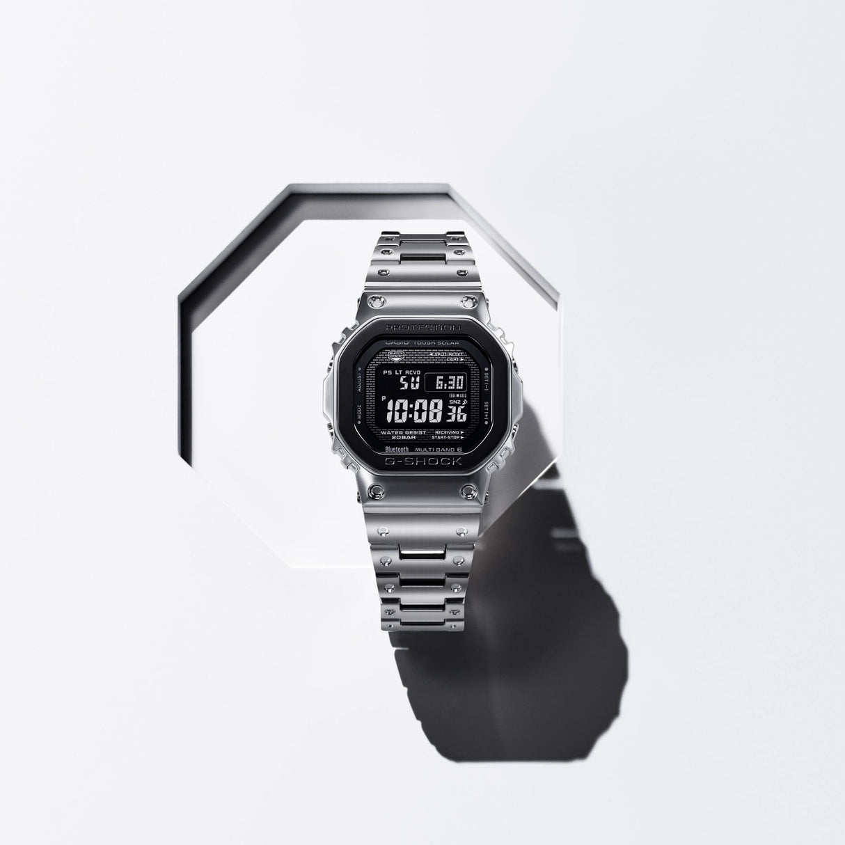 GMW-B5000 Reloj G-Shock de hombre correa de metal bluetooth