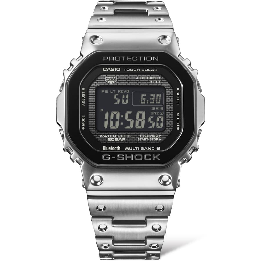 GMW-B5000 Reloj G-Shock de hombre correa de metal bluetooth