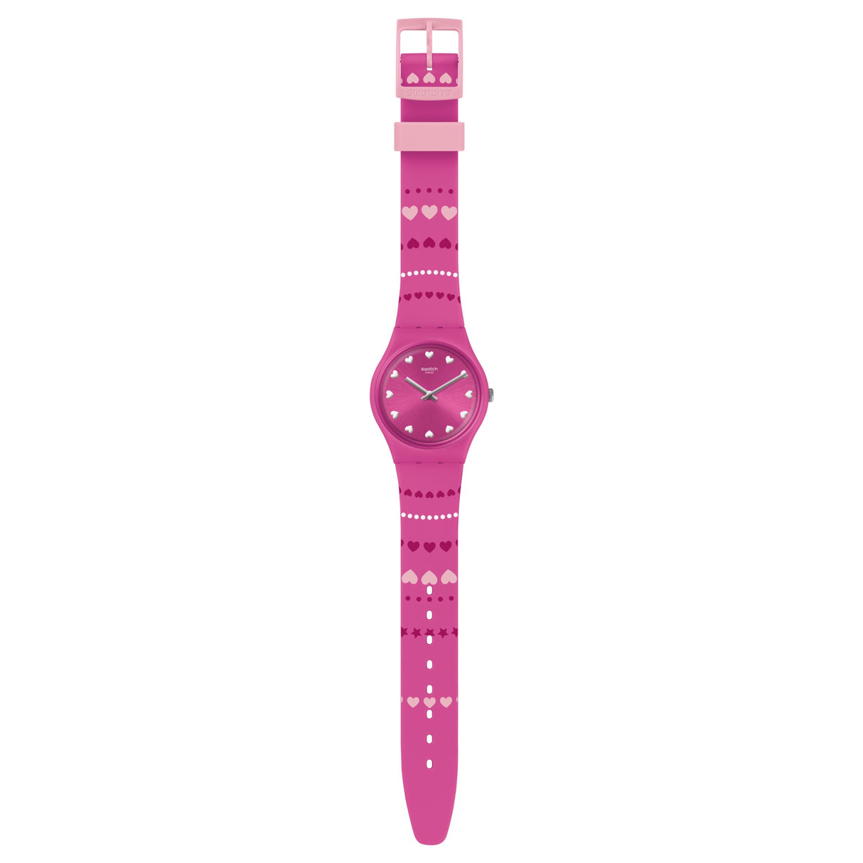 GP160 Reloj Swatch Coeur De Manege de dama banda de silicona 34 mm