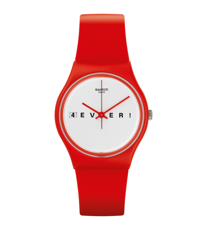 GR404 Swatch 4Everfever unisex pulsera de caucho