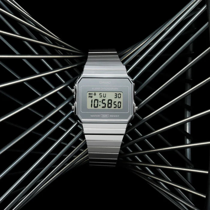 A700WEV Casio Vintage Reloj Unisex Correa de Metal