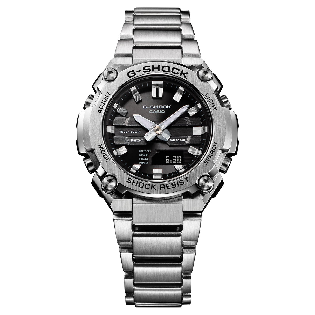 GST-B600D-1A Reloj G-Shock de caballero correa de acero inoxidable