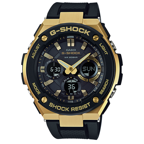 GST-S100 Reloj G-Shock Pulsera de Resina para Hombre Doble hora