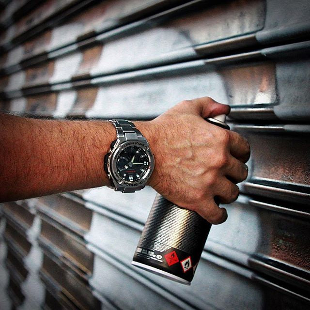 GST-S110 Reloj G-Shock de caballero pulsera de metal