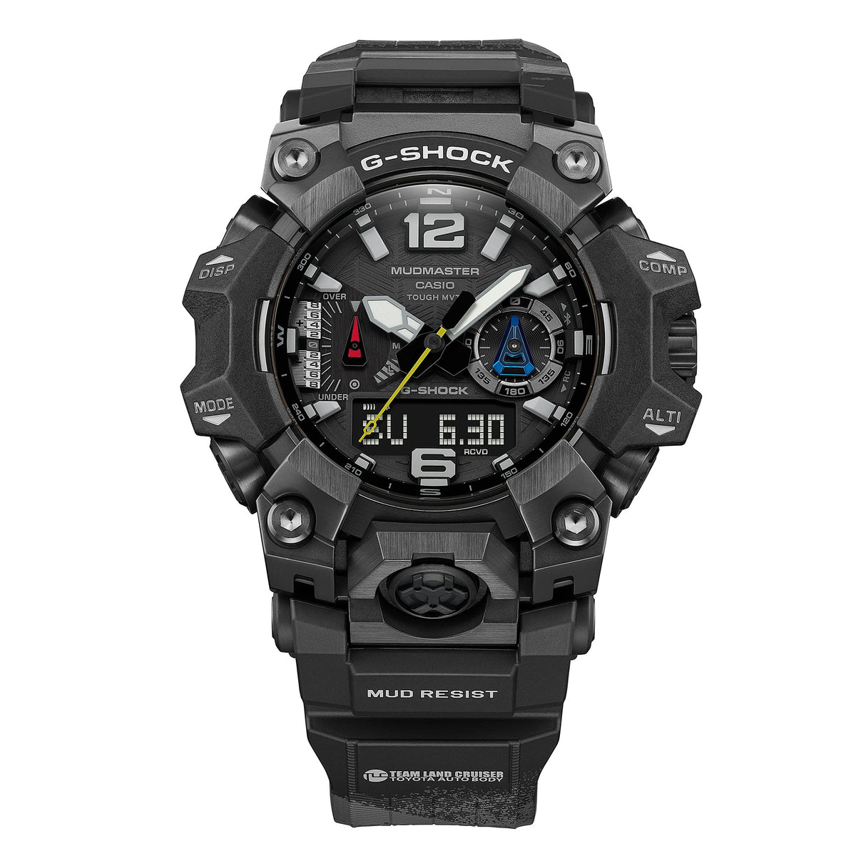 GWG-B1000TLC-1A Reloj G-Shock Master of G de hombre correa de caucho Land Cruiser Toyota