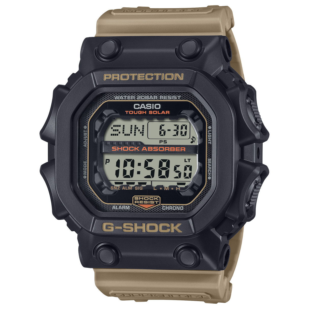 GX-56 Reloj G-Shock Digital para Hombre pulsera de Caucho