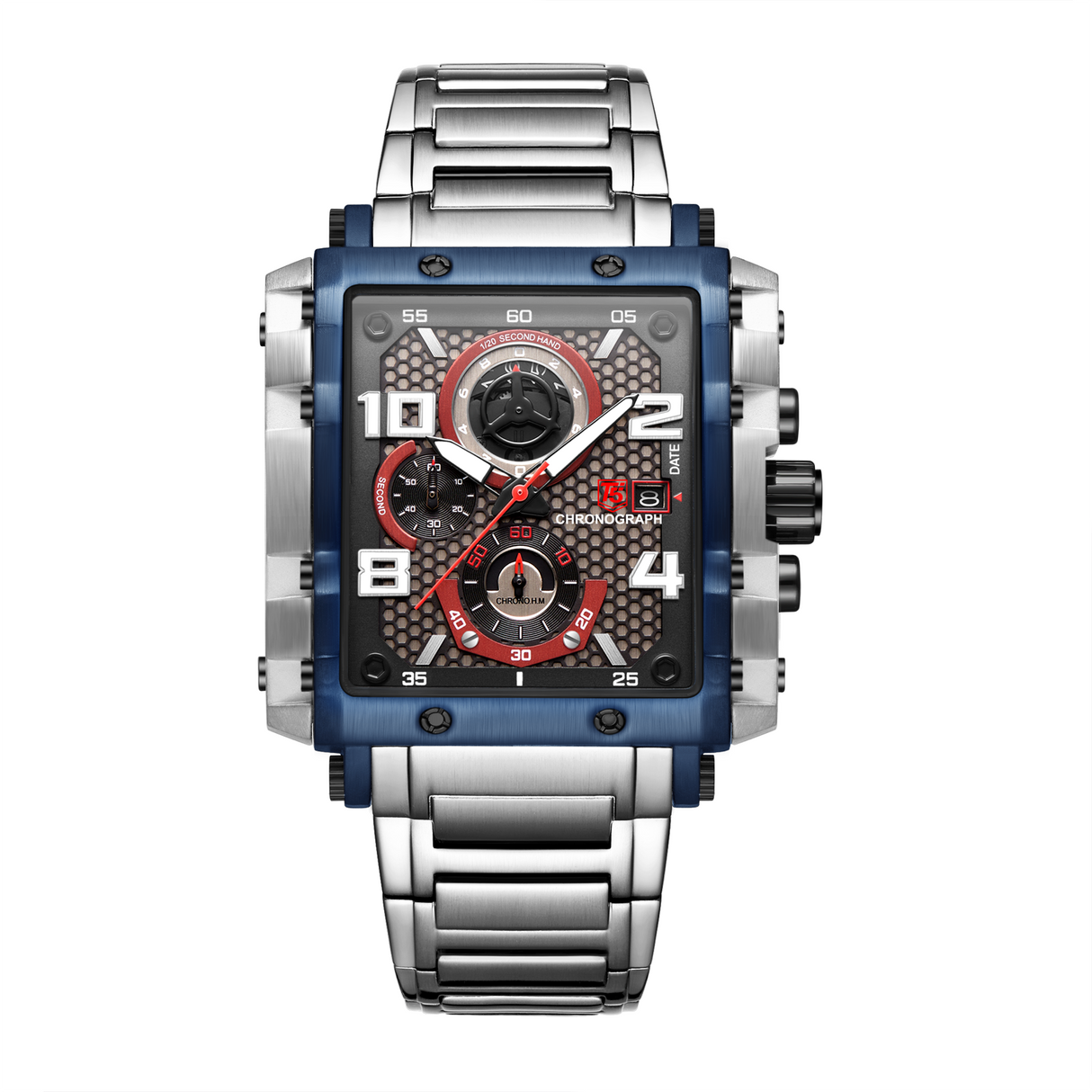 H3802G Reloj T5 para Hombre Análogo Pulsera de Metal