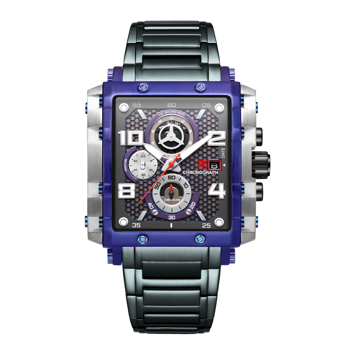 H3802G Reloj T5 para Hombre Análogo Pulsera de Metal