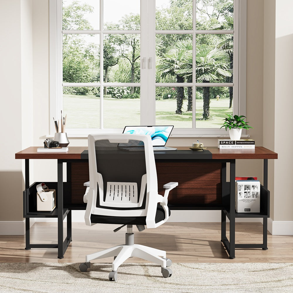 Escritorio mueble marca Tribesigns para oficina y homeoffice HOGA-XK00406