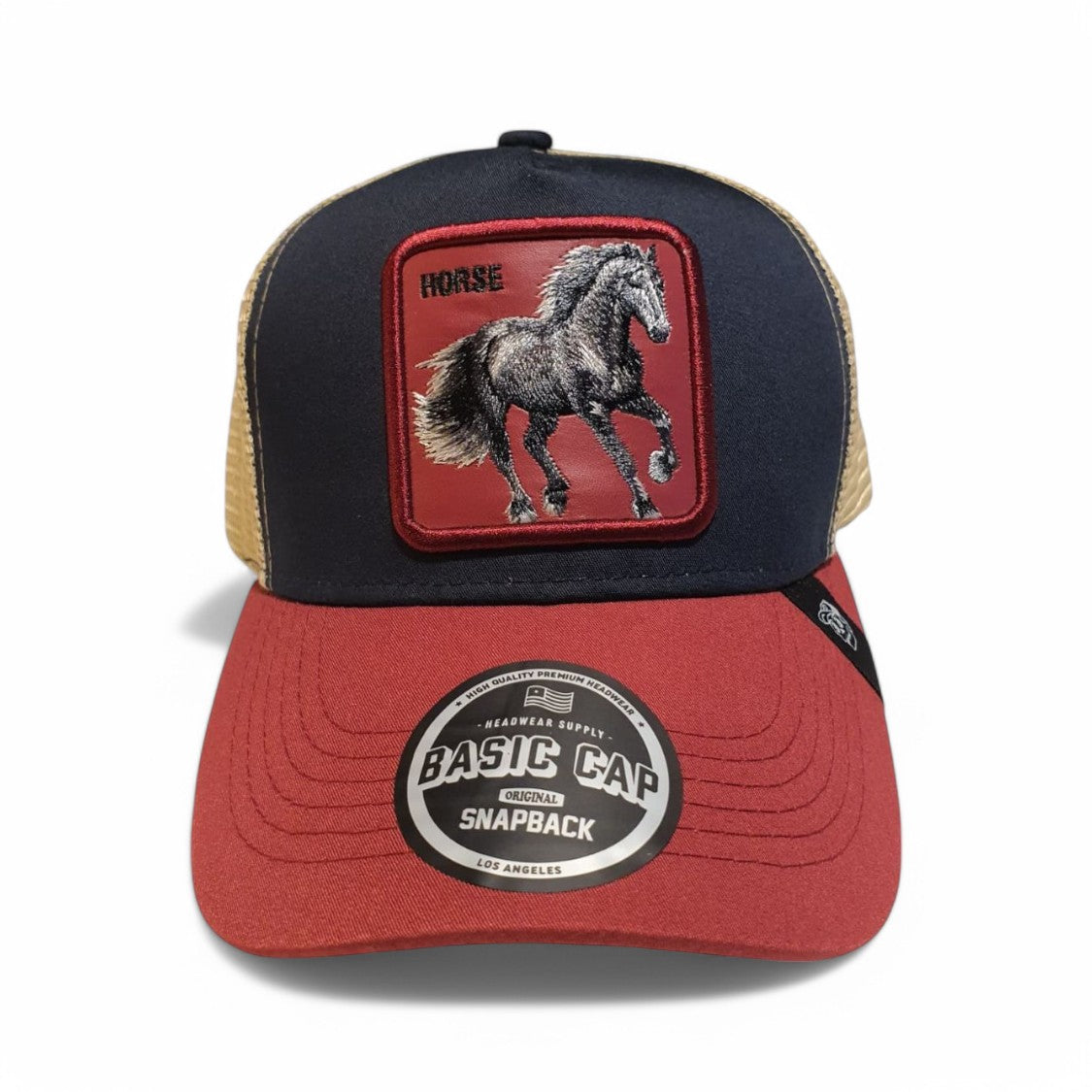 Gorras Basic Cap Con malla trasera Caballo