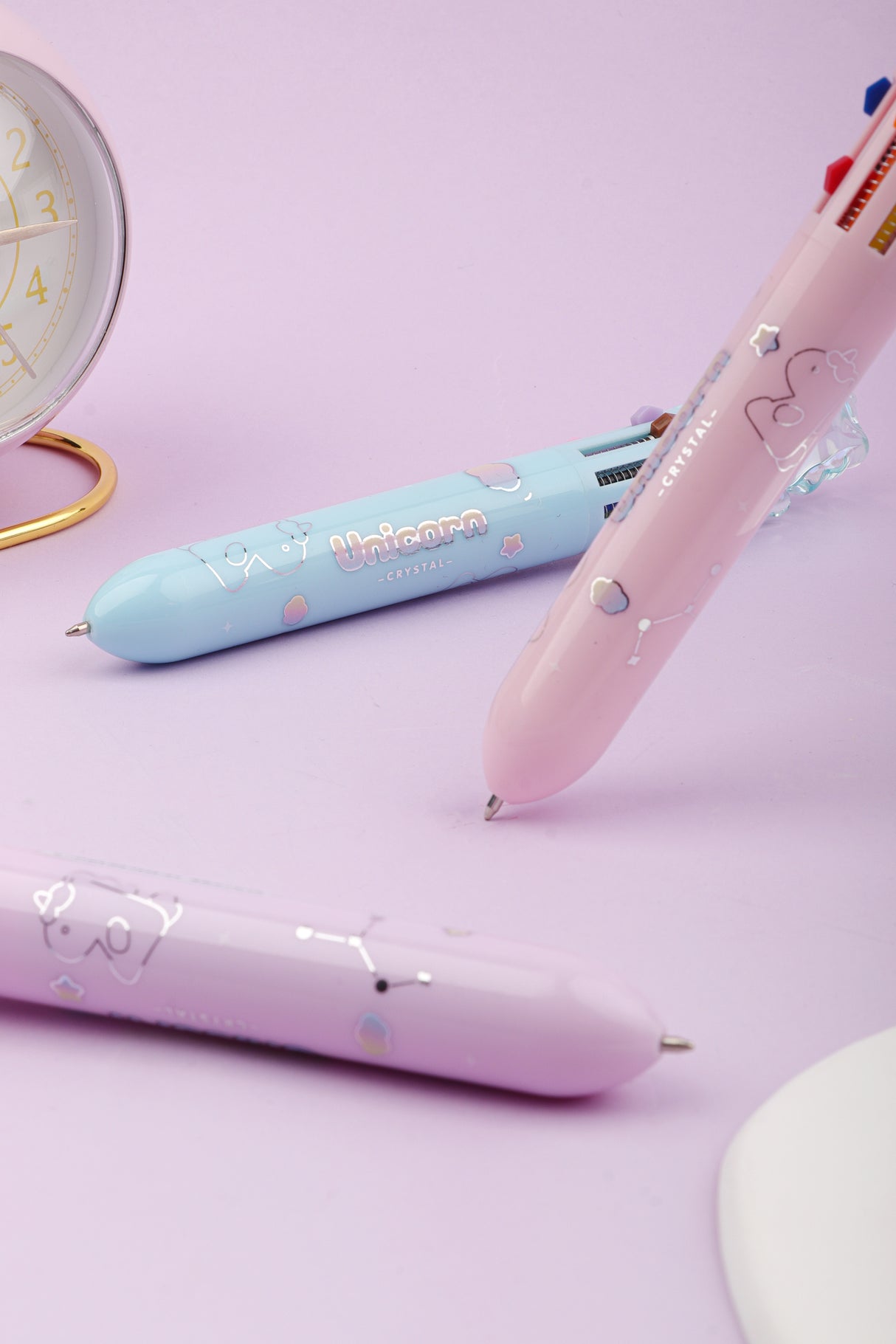 Bolígrafo de 10 Colores de Unicornio KK-7418