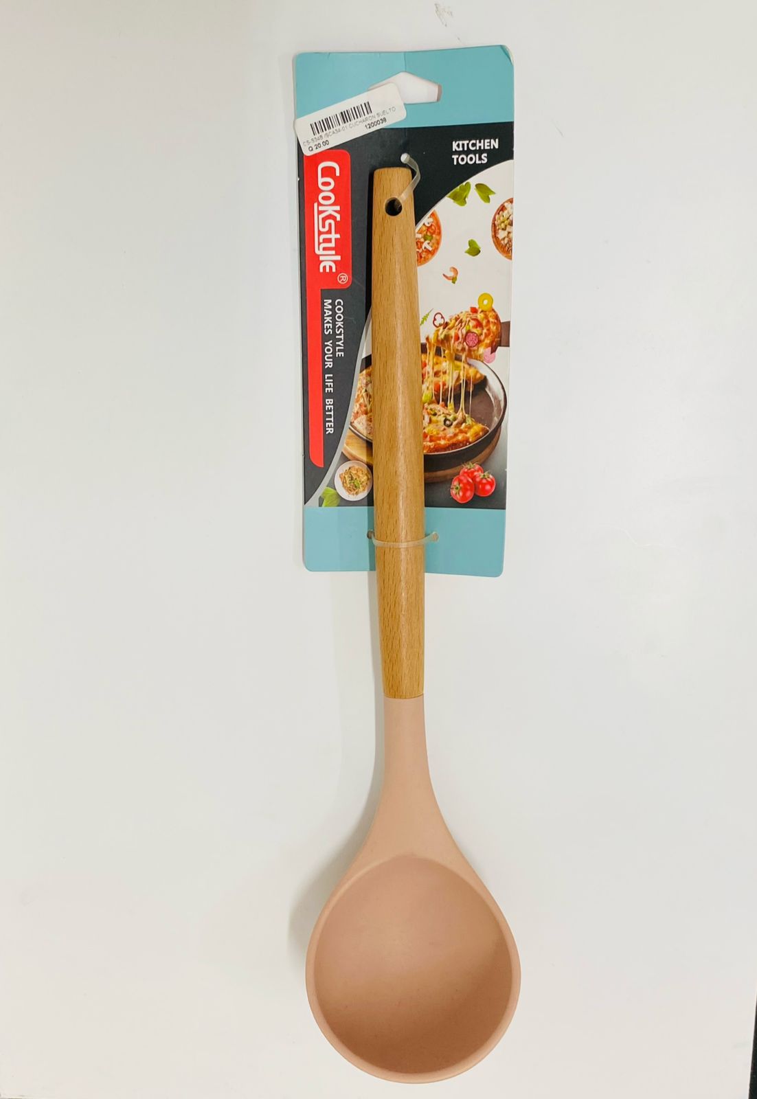 CS-S34B-SCA34-01 Cucharon hondo suelto de goma