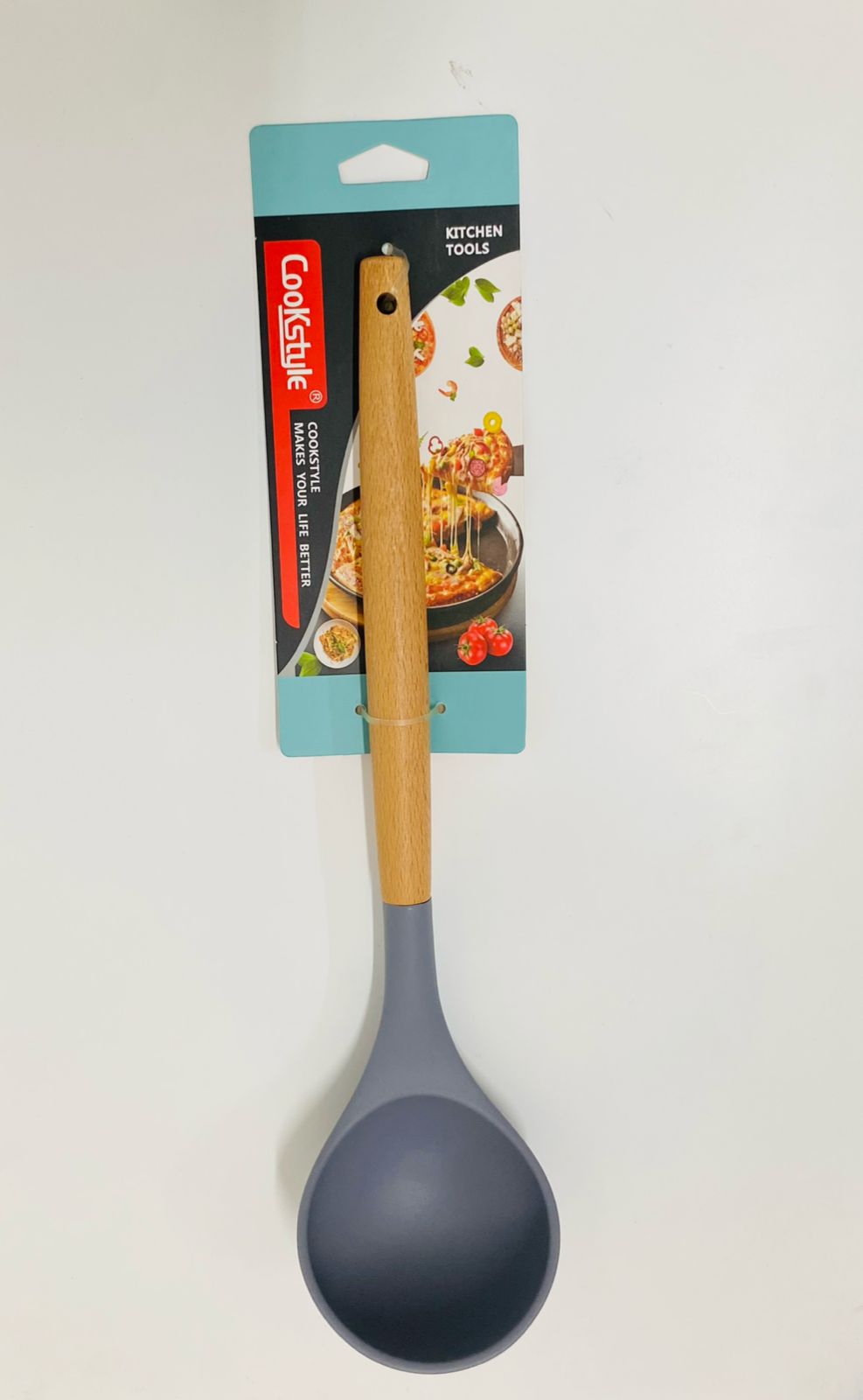 CS-S34B-SCA34-01 Cucharon hondo suelto de goma