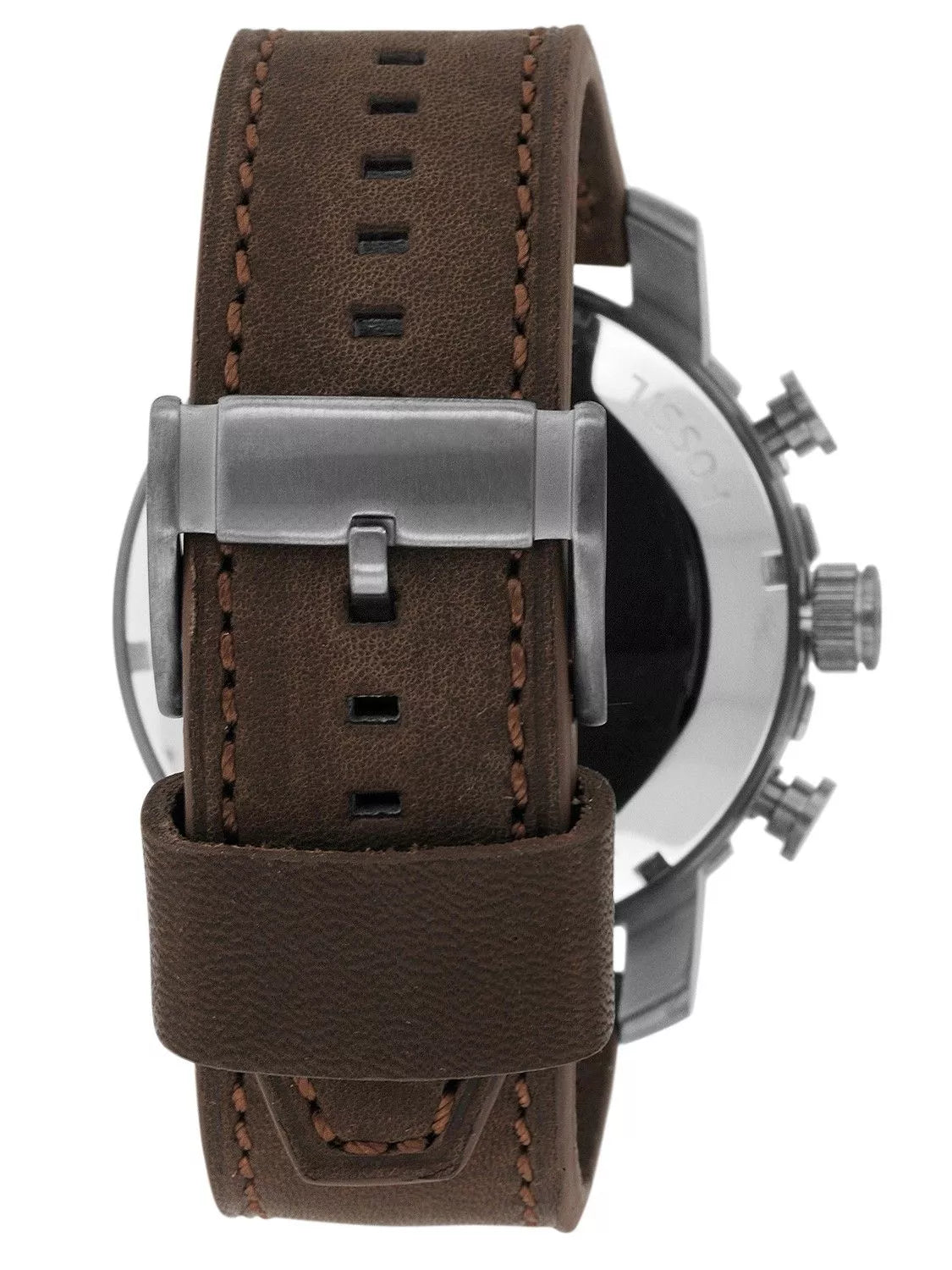 Reloj Fossil Nate de hombre correa de cuero 50 mm