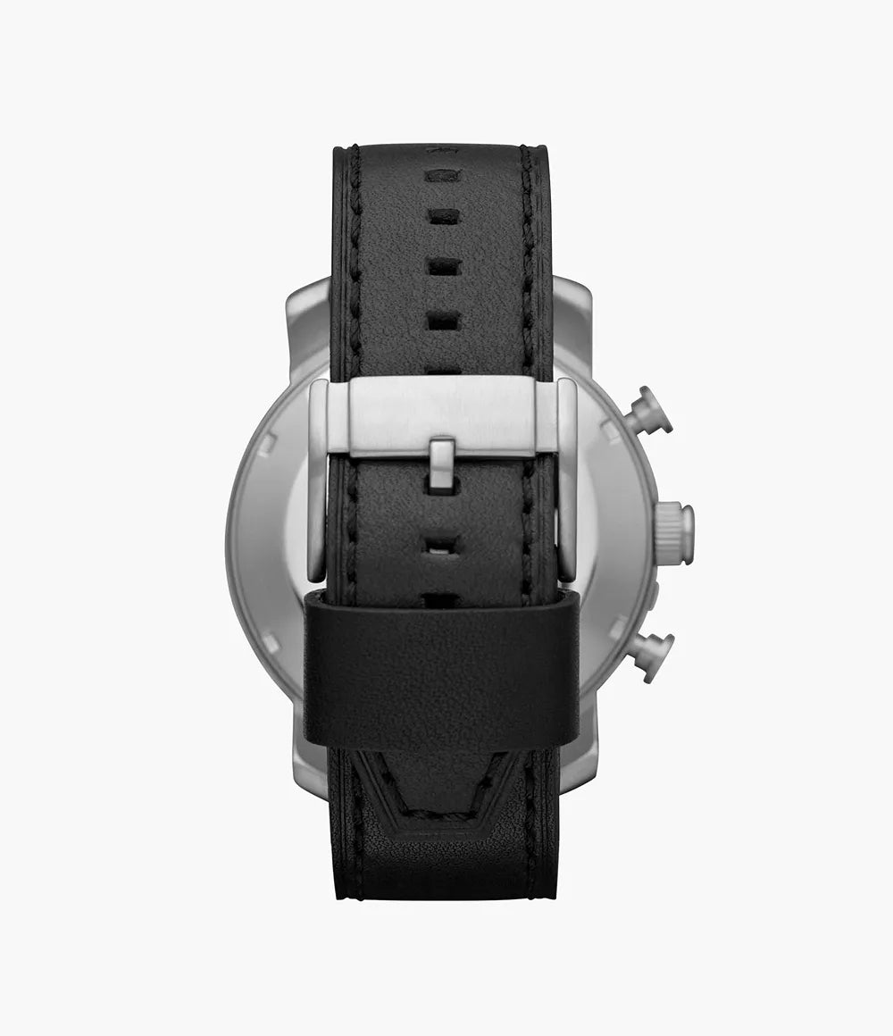 Reloj Fossil Nate de hombre correa de cuero 50 mm