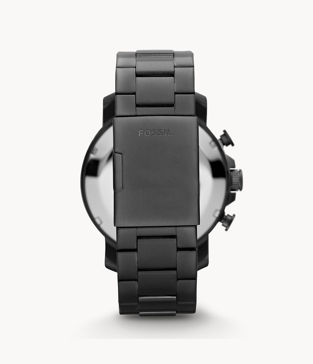 Reloj Fossil Nate de hombre correa de acero inoxidable