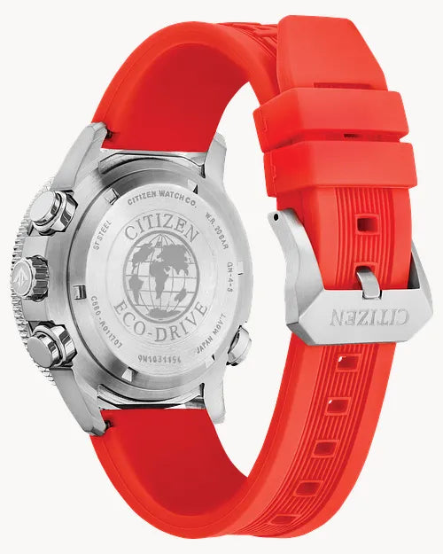 JR4054-00F Reloj Citizen de caballero pulsera de resina 44mm