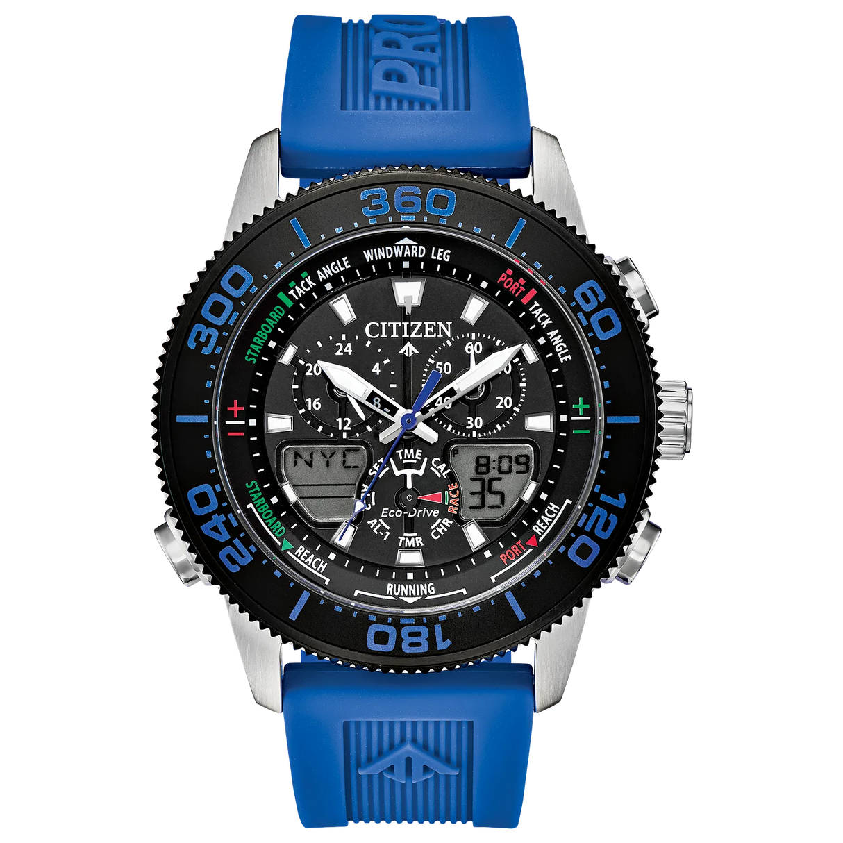 JR4068-01E Reloj Citizen Promaster Sailhawk de hombre correa de resina