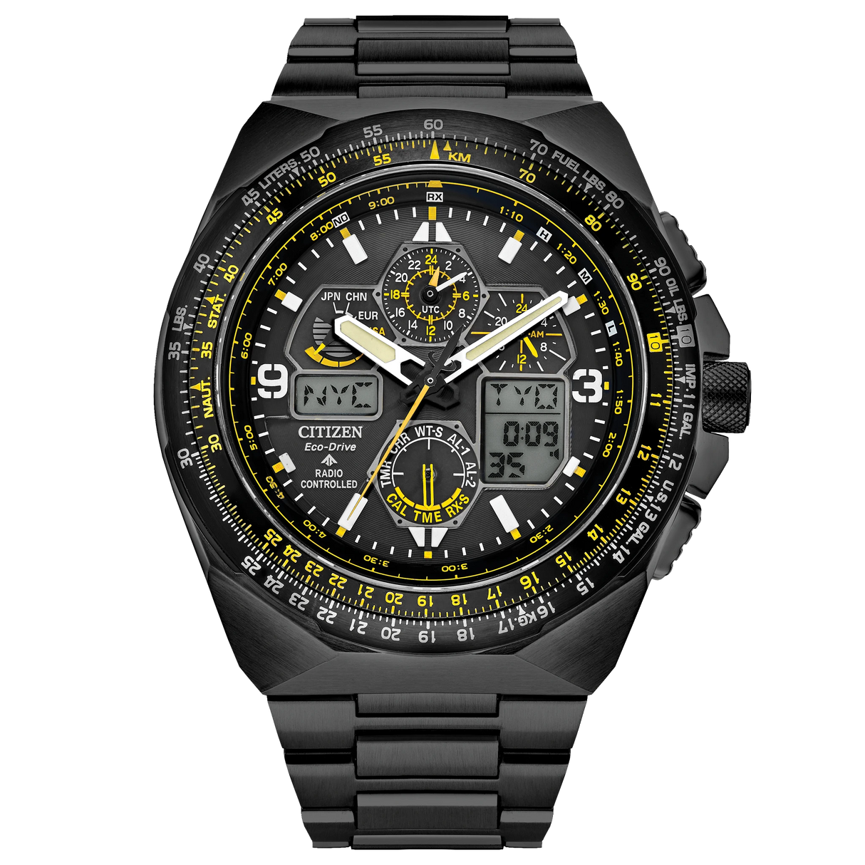 JY8127-59E Reloj Citizen Promaster Skyhawk de hombre correa de metal