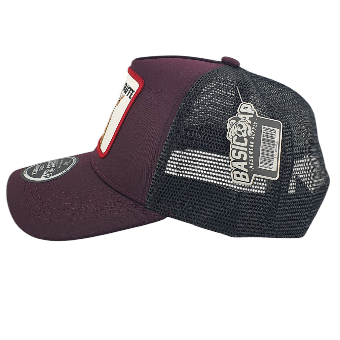 Gorras Basic Cap Con malla trasera Jirafa corinto