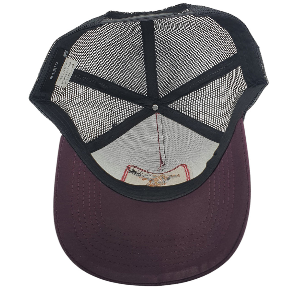 Gorras Basic Cap Con malla trasera Jirafa corinto