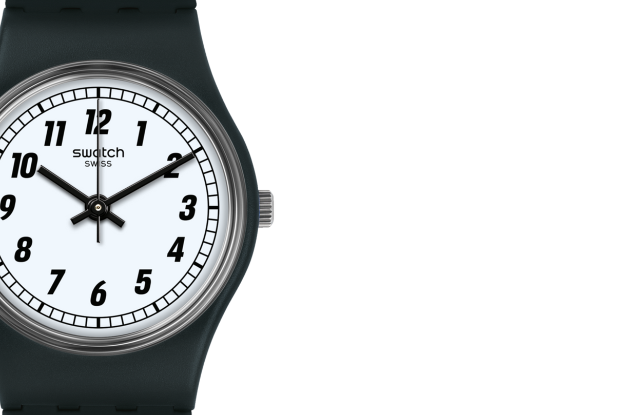 LB184 Reloj Swatch de hombre pulsera de resina