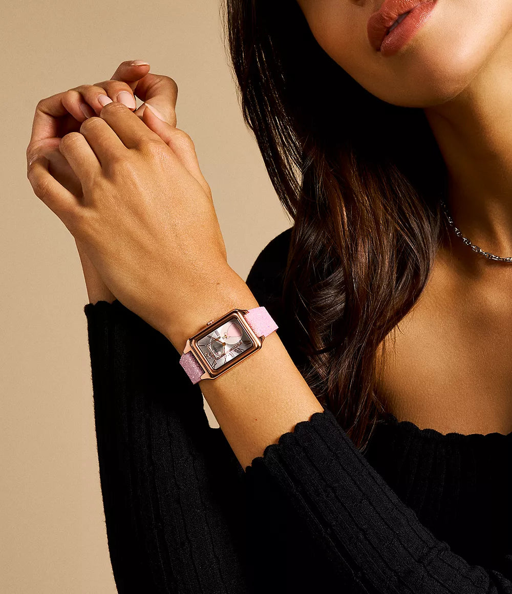 Reloj Fossil The Good Witch de El Mago de Oz de mujer pulsera de cuero