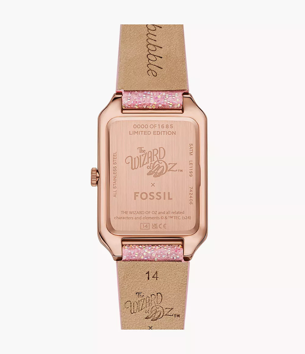Reloj Fossil The Good Witch de El Mago de Oz de mujer pulsera de cuero