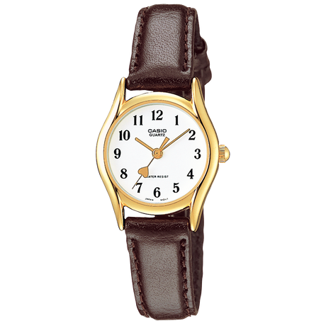 LTP-1094 Reloj Casio para Mujer Pulsera de Cuero Análogo