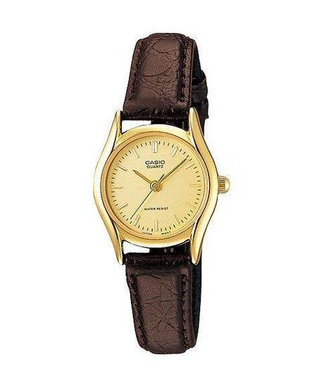 LTP-1094 Reloj Casio para Mujer Pulsera de Cuero Análogo