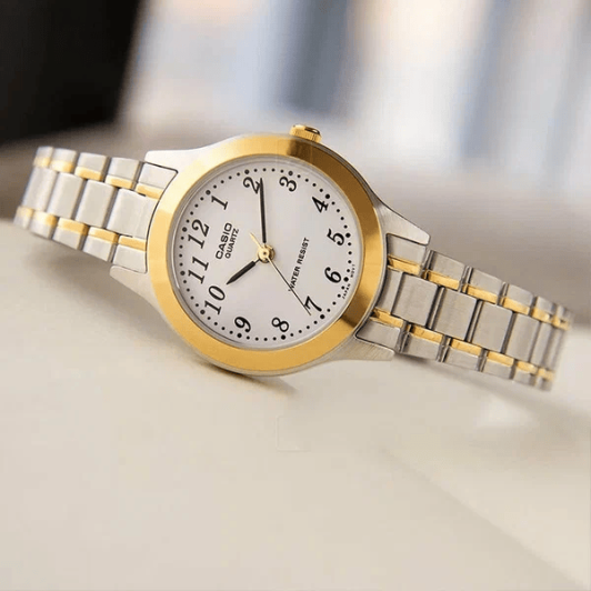 LTP-1128 Reloj Casio para Mujer Pulsera de Metal Análogo
