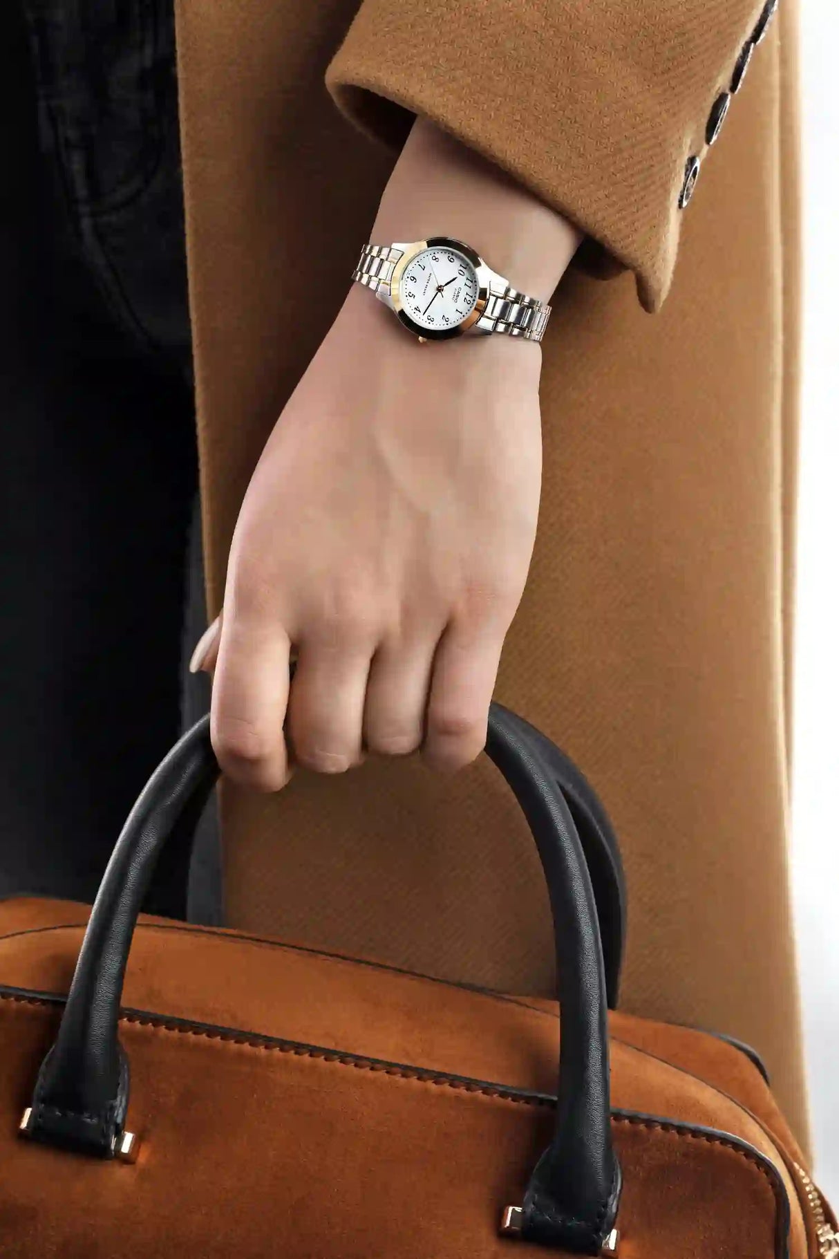 LTP-1128 Reloj Casio para Mujer Pulsera de Metal Análogo