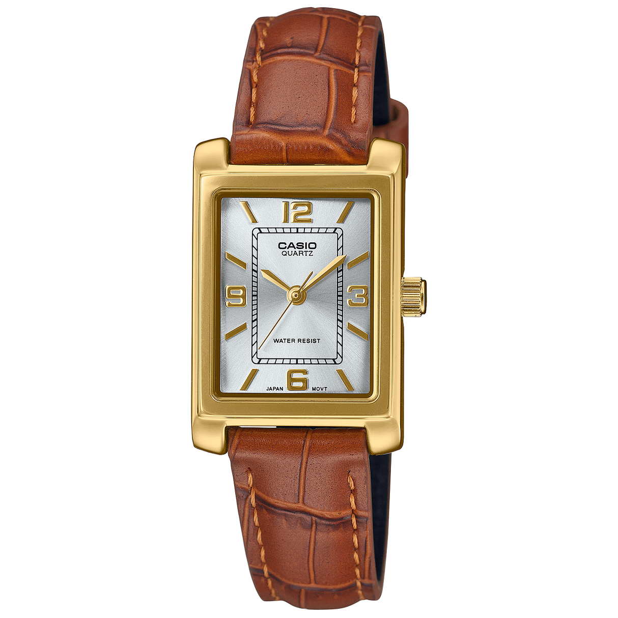 LTP-1234GLL Casio de dama pulsera de cuero