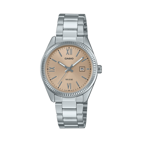LTP-1302 Reloj Casio para Mujer Pulsera de Acero Inoxidable Análogo