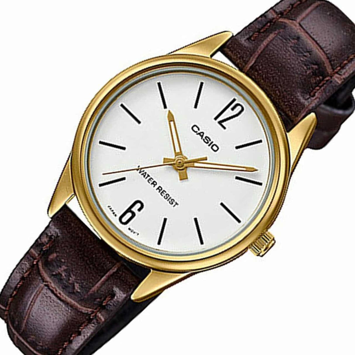 LTP-V005 Reloj Casio para Mujer Pulsera de Cuero Análogo